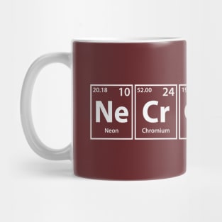 Necrosis (Ne-Cr-Os-I-S) Periodic Elements Spelling Mug